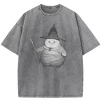 Wizard Cat Washed T-Shirt