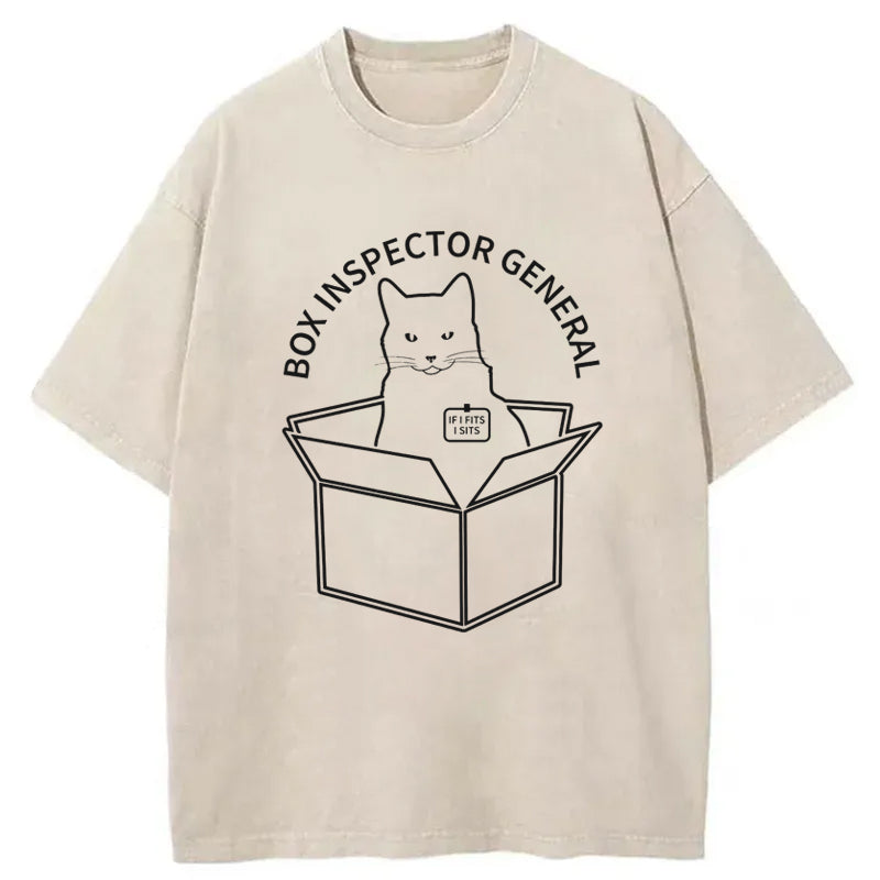 Box Inspector General Washed T-Shirt