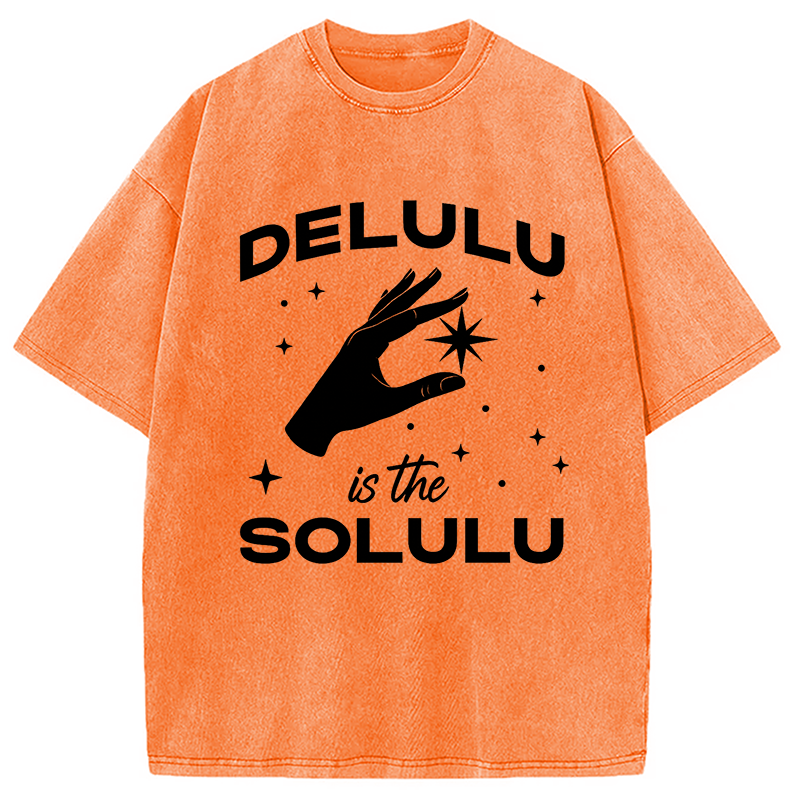 Funny Social Media Meme Washed T-Shirt