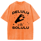Funny Social Media Meme Washed T-Shirt