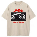 Japan Life in Tokyo Sylvian Synth Washed T-Shirt