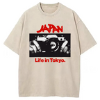 Japan Life in Tokyo Sylvian Synth Washed T-Shirt