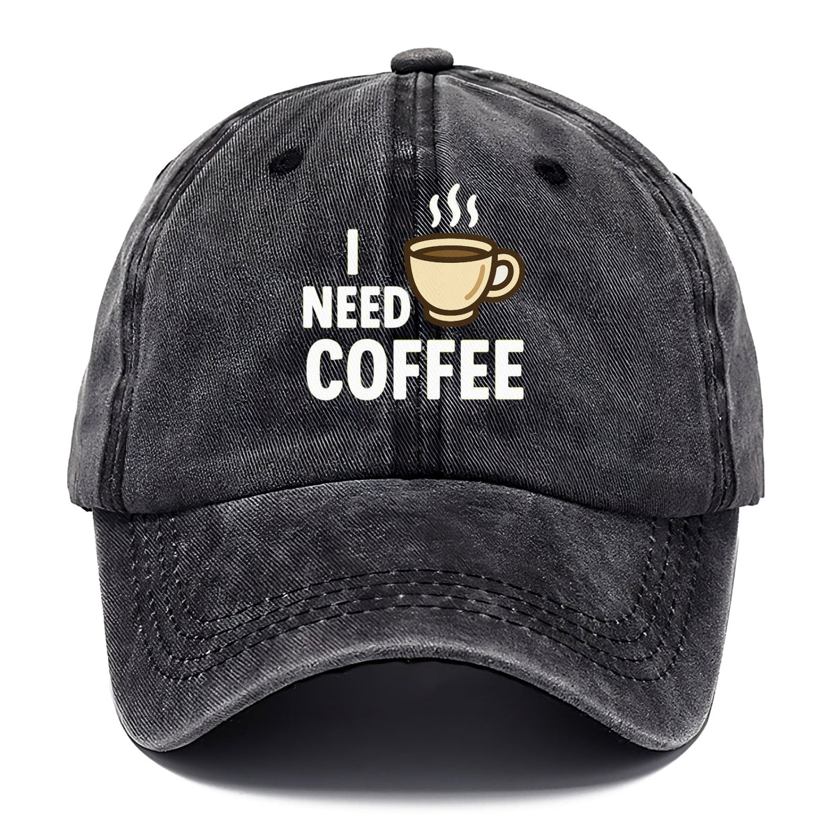 Coffee I Need Washed Cap