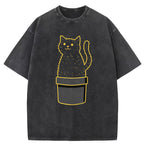 Catcus Washed T-Shirt