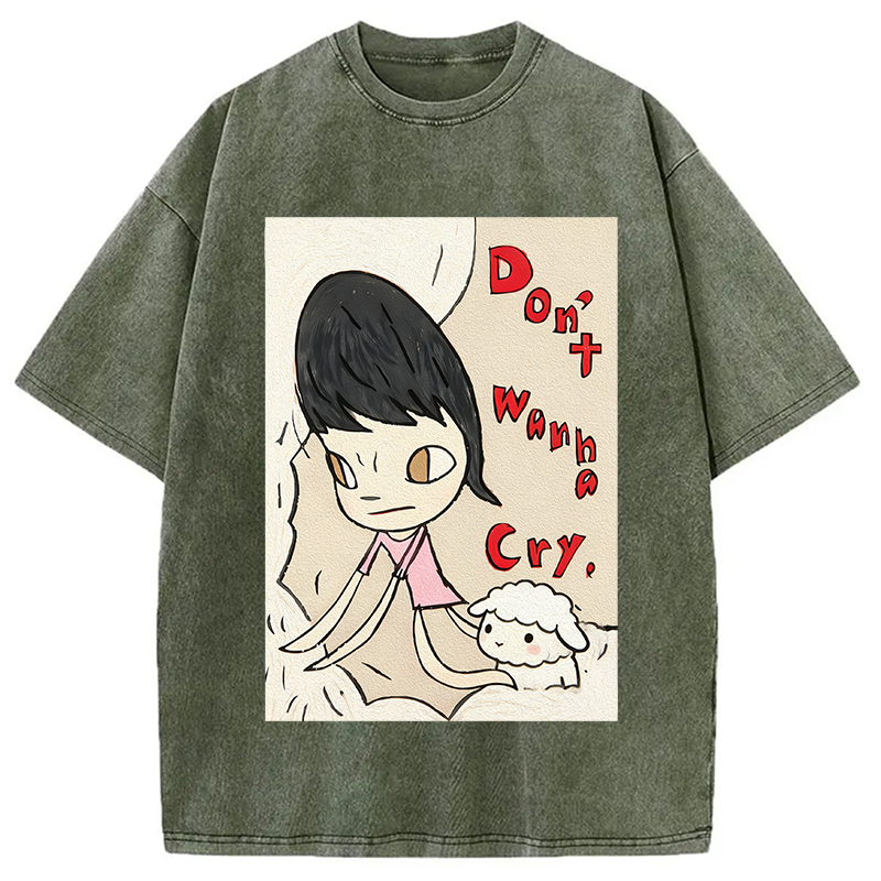 Don't Wanna Cry Washed T-Shirt