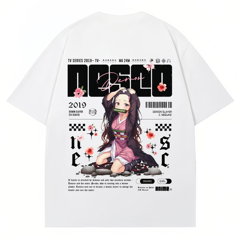 Anime girl two-sided Classic T-Shirt