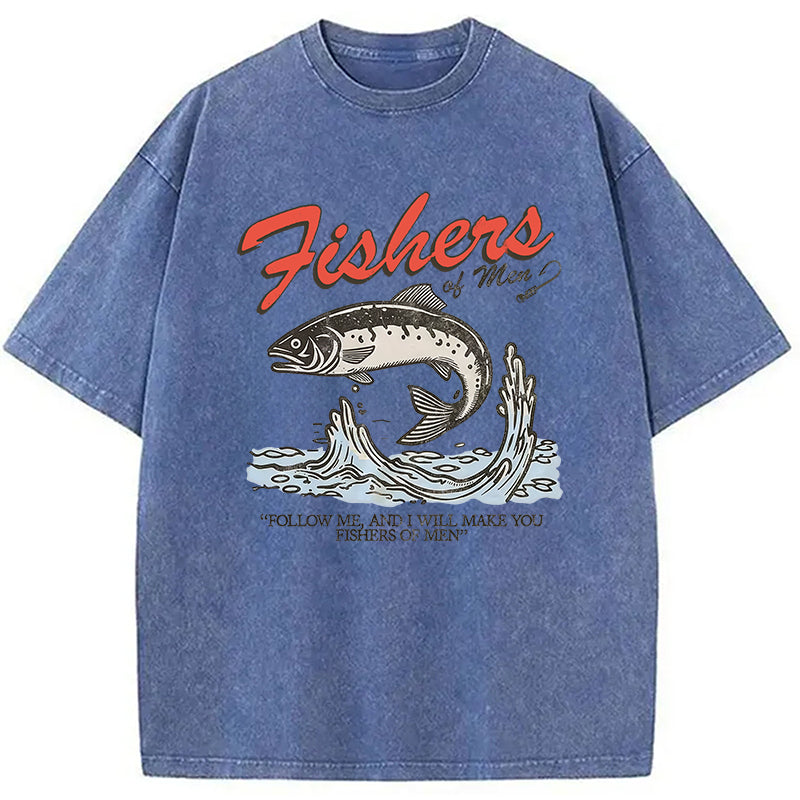 Fishers of Men Washed T-Shirt