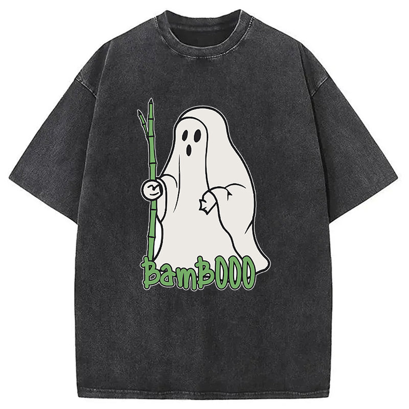 BambOOO Joke Ghost Washed T-Shirt