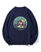 Fuji Mountain Cotton Sweatshirt