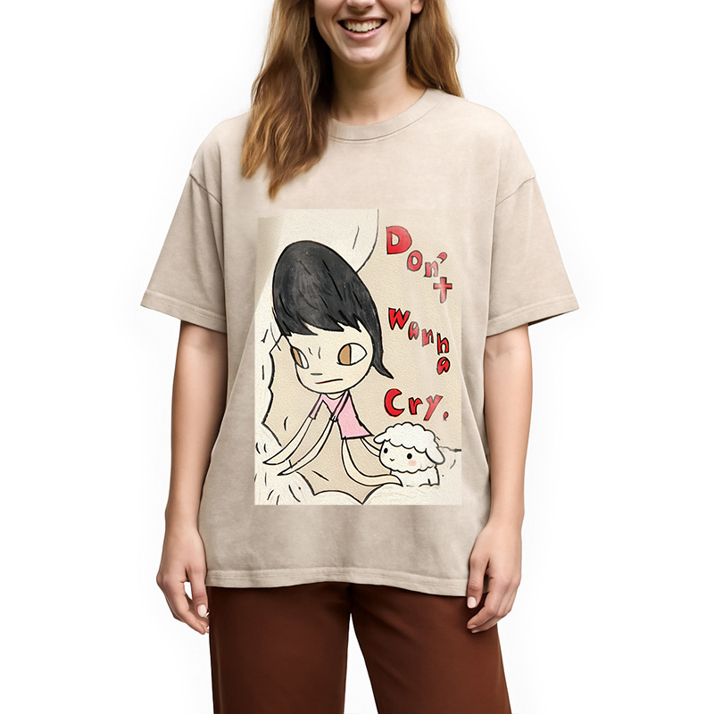 Don't Wanna Cry Washed T-Shirt