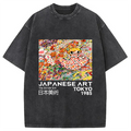 Time In The Flower Field Washed T-Shirt