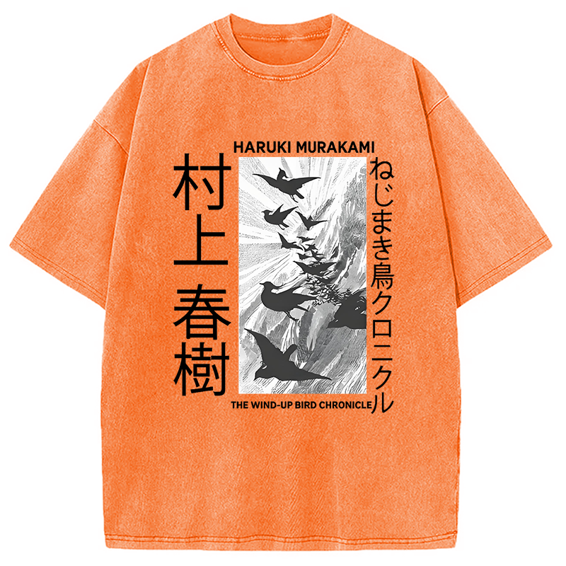 Wind-Up Bird Chronicle Washed T-Shirt