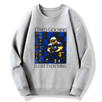 Never Goon Cotton Pullover Sweatshirt