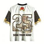 Sake Snow Macaque Jersey Shirts