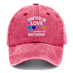 Inspirational Love Washed Cap