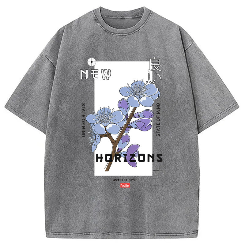 Horizons Japanese Washed T-Shirt