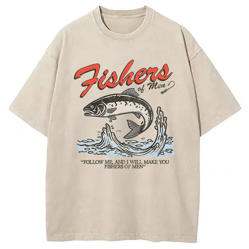 Fishers of Men Washed T-Shirt