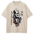 Oni Devil Hannya Mask Vintage Washed T-Shirt