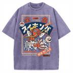 Powered Fish Vintage Washed T-shirt