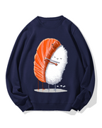 Sushi Hug Cotton Sweatshirt