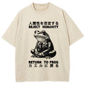 Reject Humanity Work Frog Washed T-Shirt