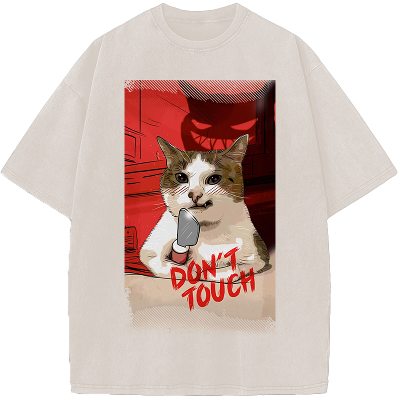 Unisex Touch It and See Vintage Washed T-Shirt