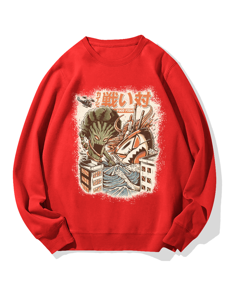 Jpanese Food FIght Cotton Sweatshirt