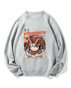 Baphomeow Cotton Sweatshirt