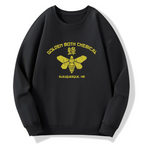 Golden Moth Chemical Cotton Pullover Sweatshirt