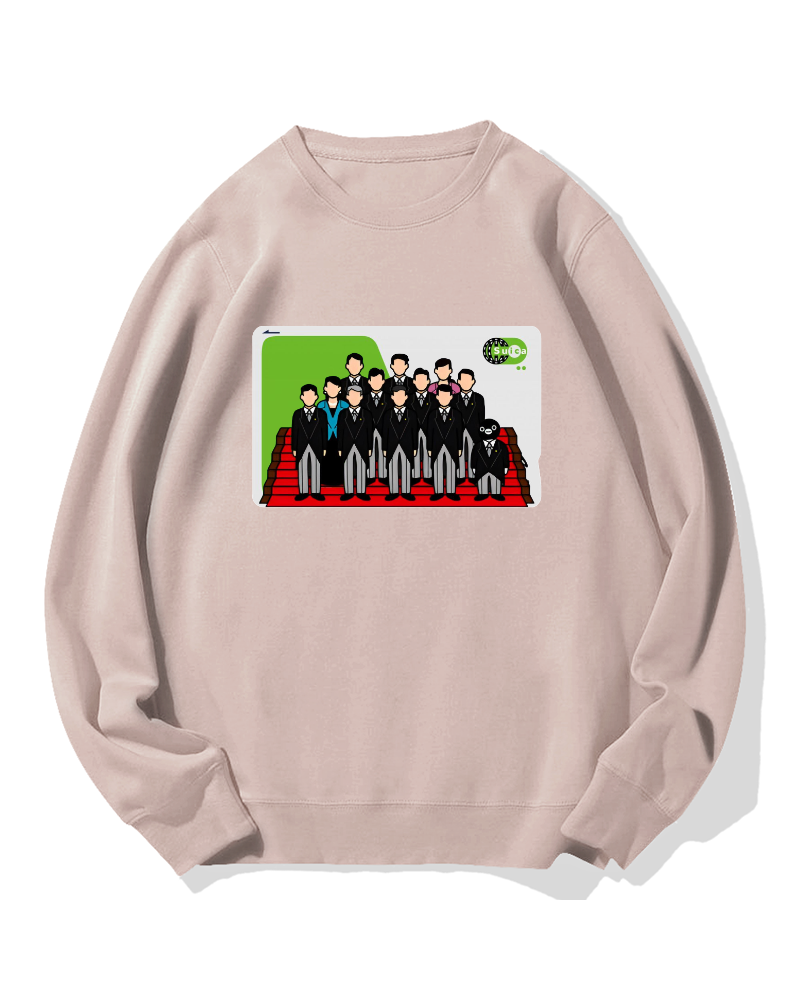 Suica Minister Cotton Sweatshirt