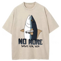 Fish With A Gun Washed T-Shirt
