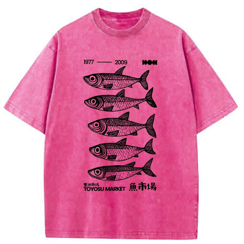 Tokyo Fish Market Washed T-Shirt