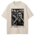 Office Worker The Scream Washed T-Shirt