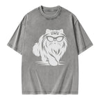 Goddammit Donut Unisex Washed T-shirt