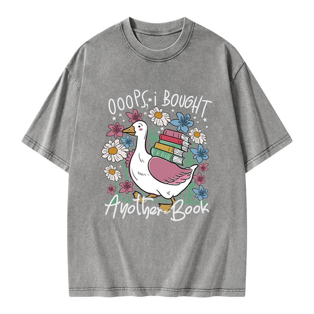 Oops I Bought Another Book Unisex Washed T-shirt