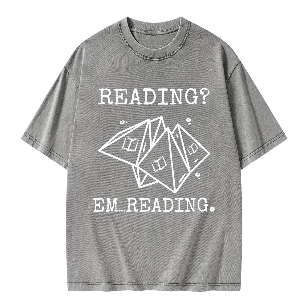 Reading Em...Reading Unisex Washed T-shirt