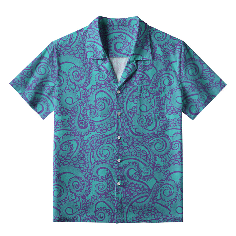 Octopus Tentacles Hawaiian Shirt