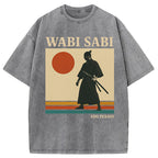 Wabi Sabi Samurai Washed T-Shirt