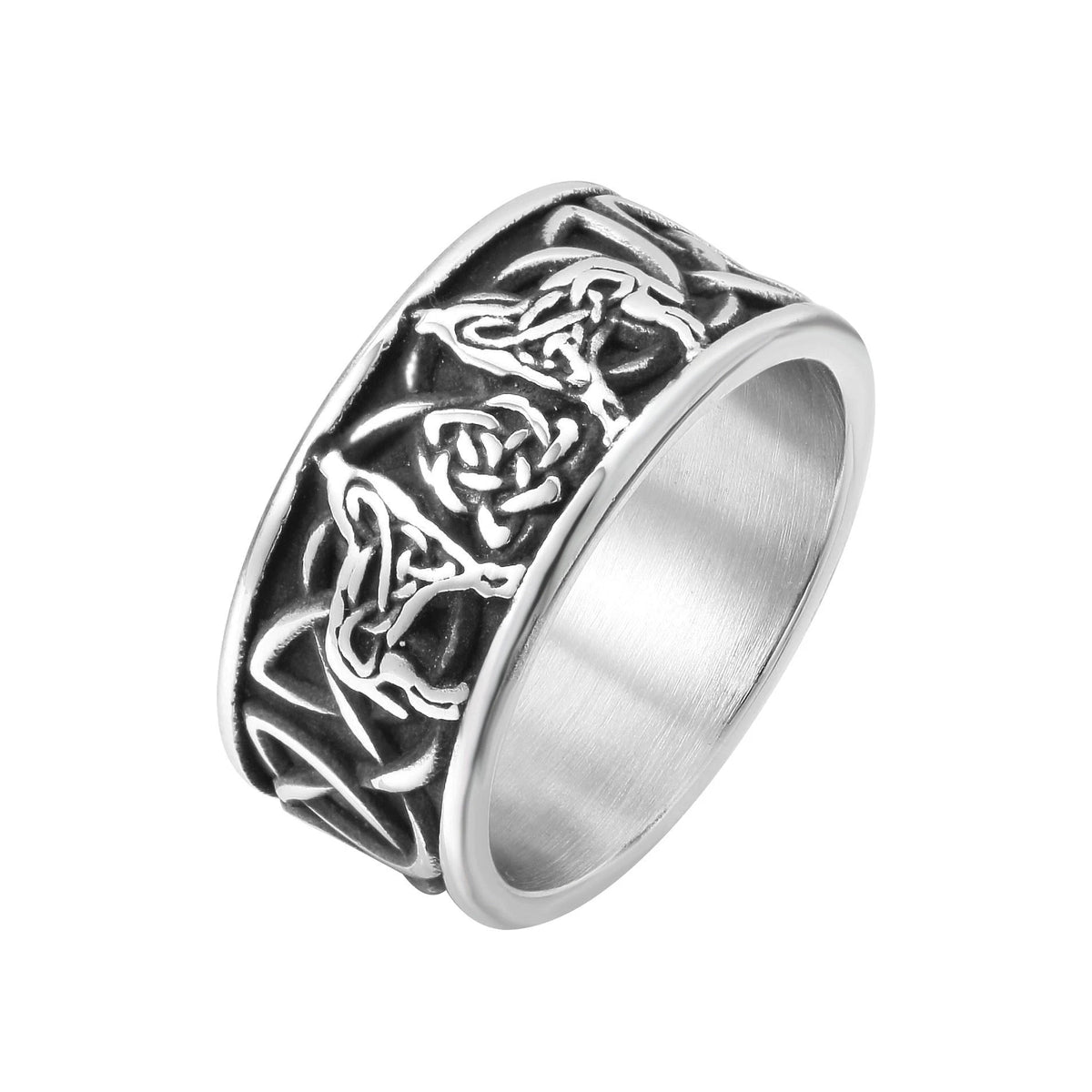 Viking Totem Celtic Pattern Ring