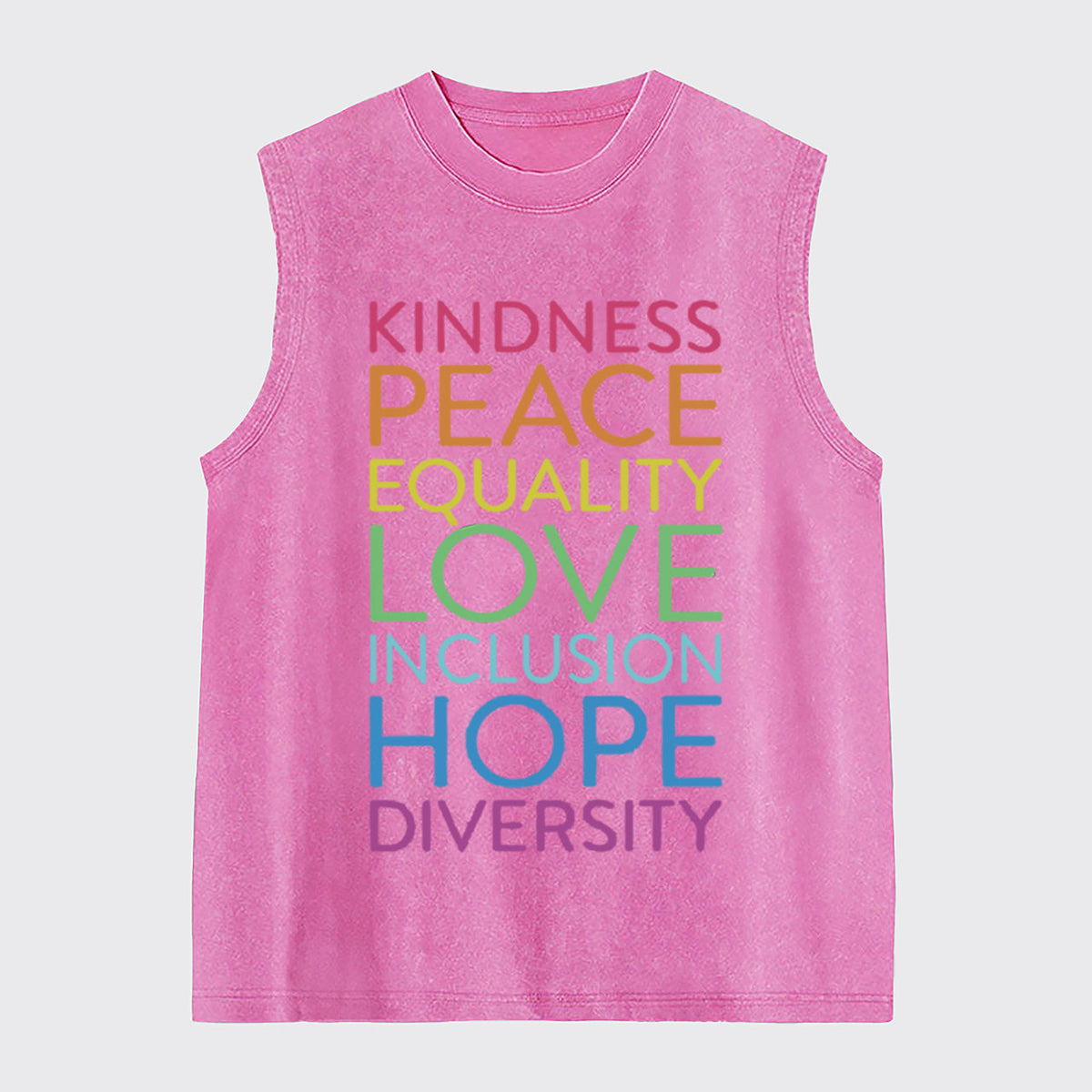 Diversity Inspirational Washed Tanks