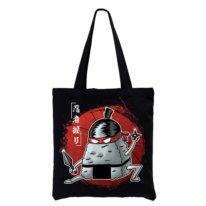 Rice Ball Ninja Tote Bag