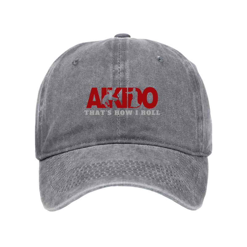 Japanese Aikido Washed Cap