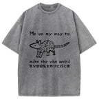 Making The Vibe Weird Washed T-Shirt