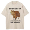Capybara Contaminated By Radiation Washed T-Shirt