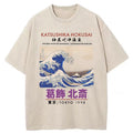 Katsushika Hokusai Japan Washed T-Shirt