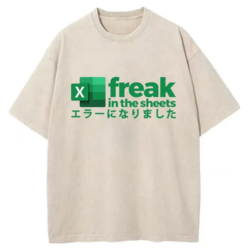 Freak In The Sheets Washed T-Shirt