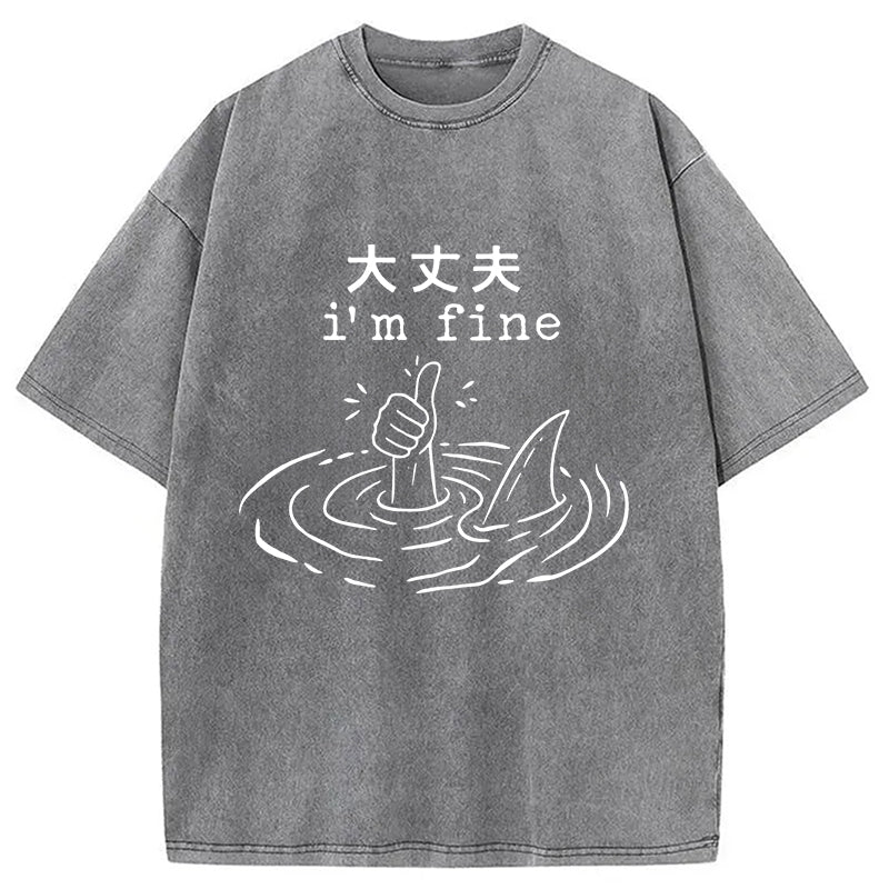 People In Danger Washed T-Shirt