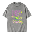 Unisex Amaze Printed Washed Tee