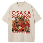Osaka Octopus Monster Washed T-Shirt