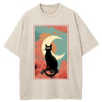 Unisex The Crescent Watcher Washed T-Shirt